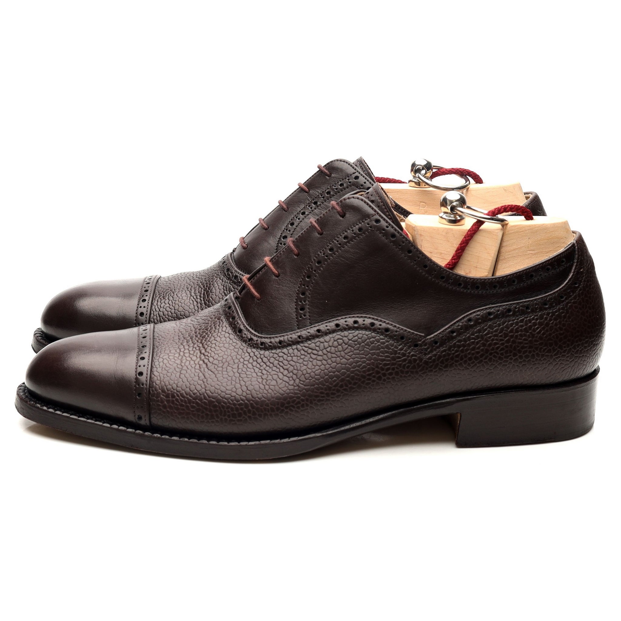 Vass Alt English II richelieu cuir marron foncé 40,5