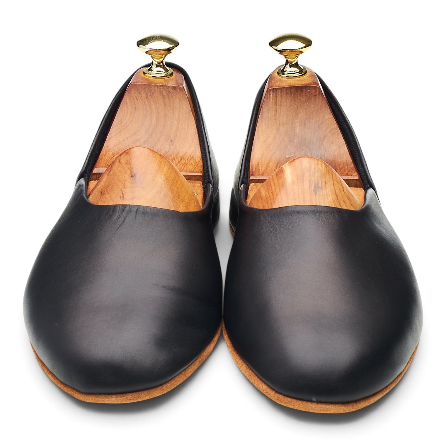 Church's Hermes pantoufle cuir noir pointure UK 7