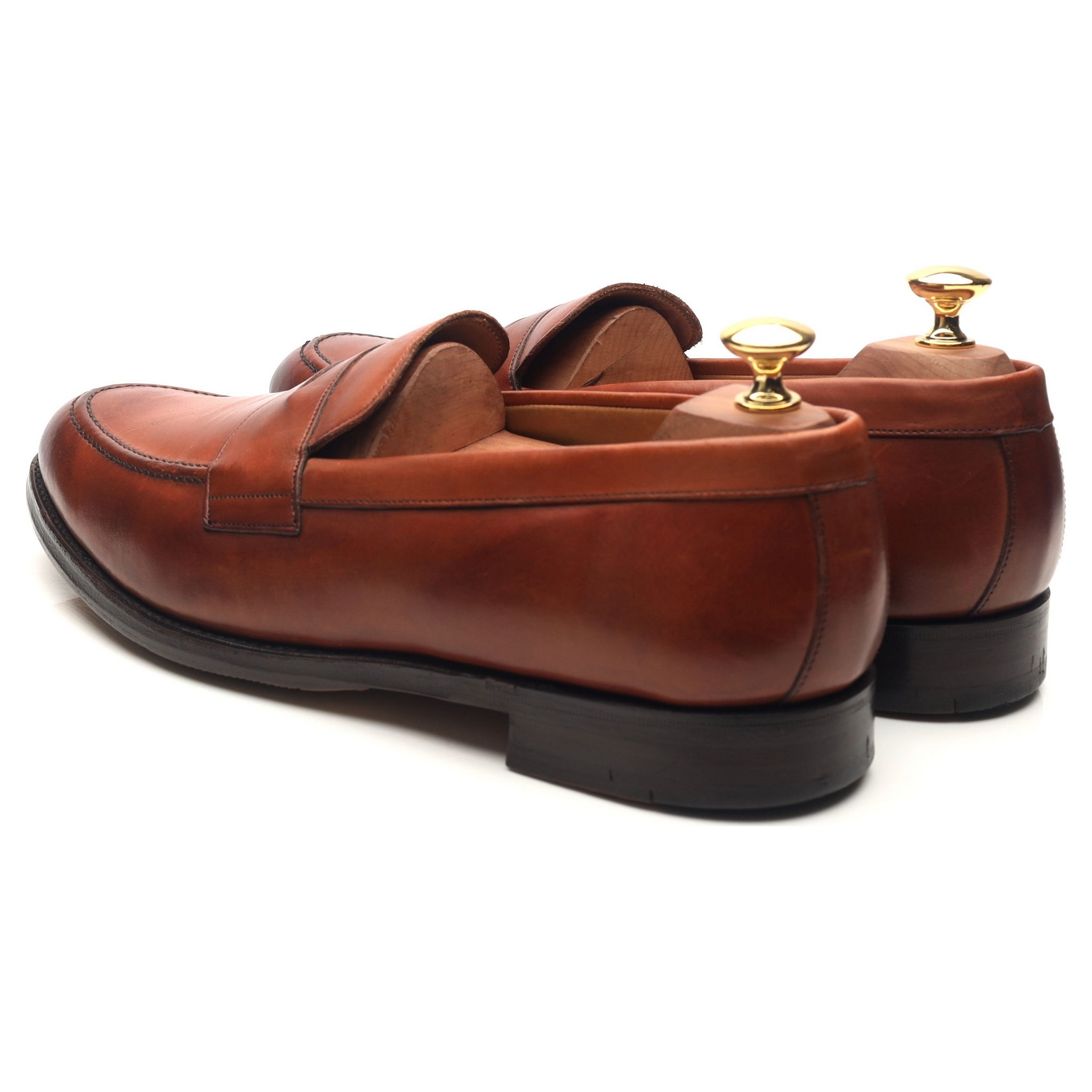 Shipton & Heneage Arran mocassin cuir marron UK 9.5
