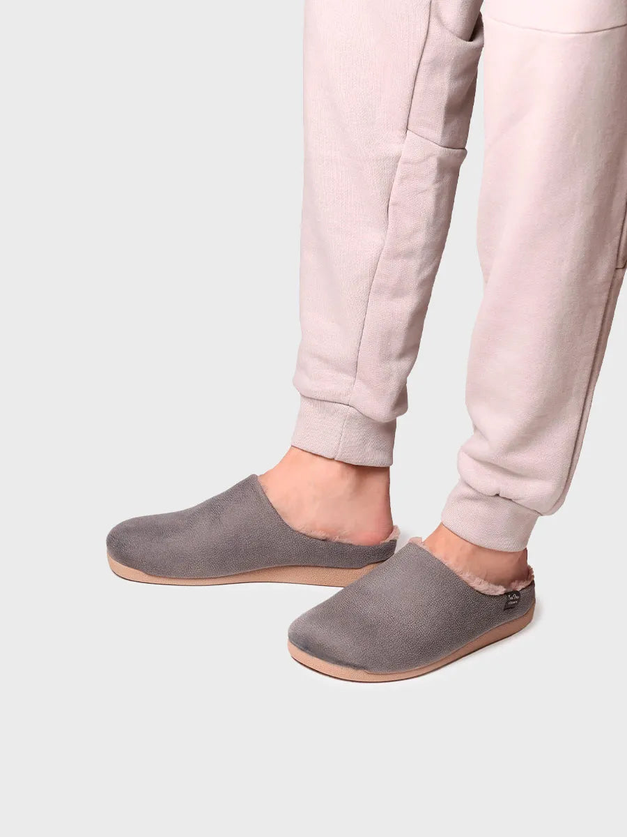 Toni Pons Noti-BD chaussons homme gris fourrés