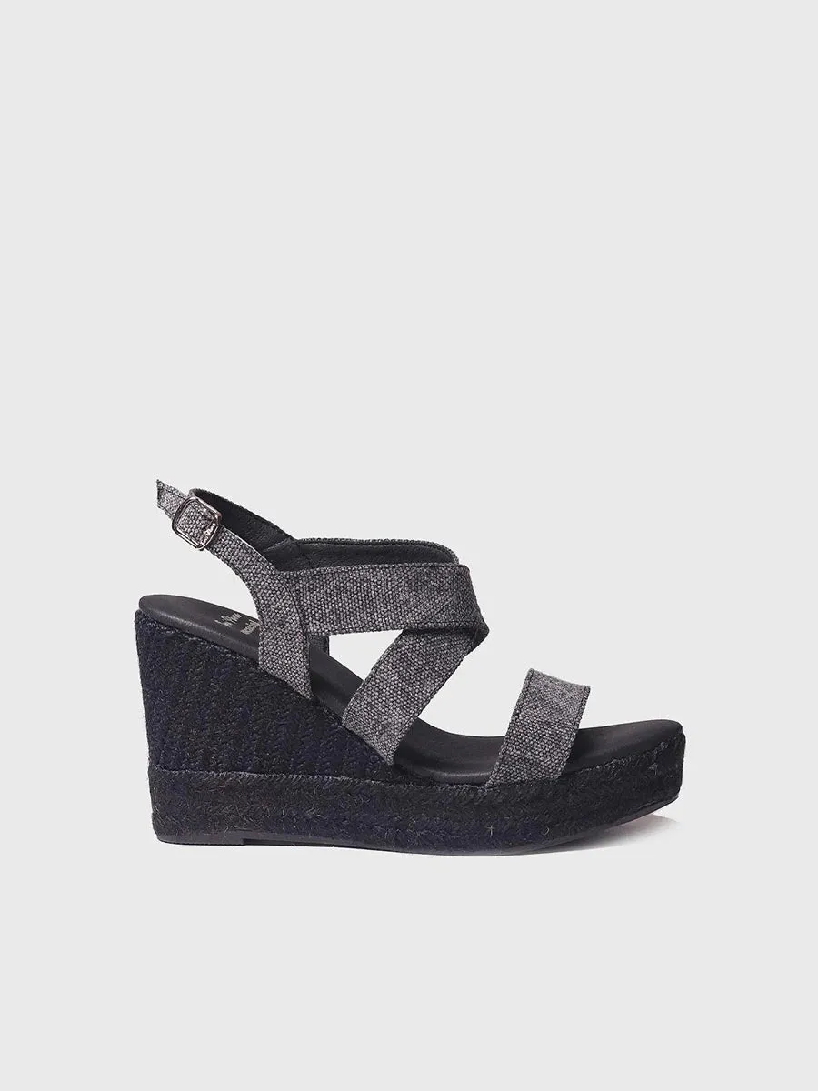 Toni Pons Afra-NU espadrilles compensées vegan boucle