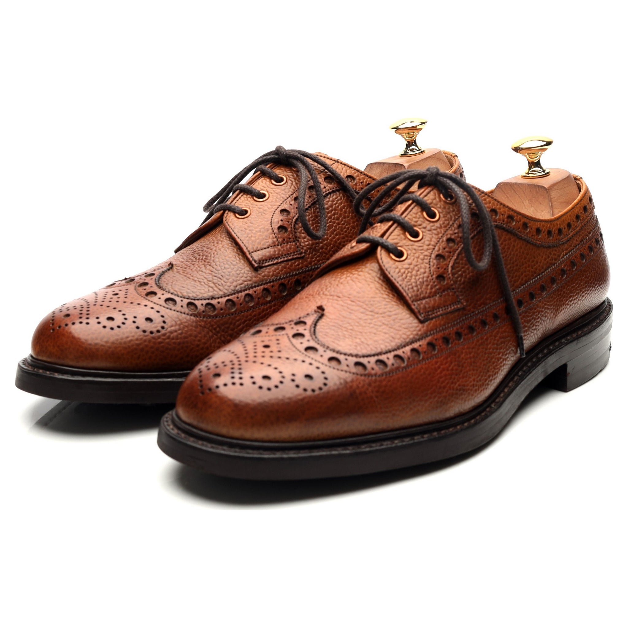 Private White Bolton derby cuir marron UK 10