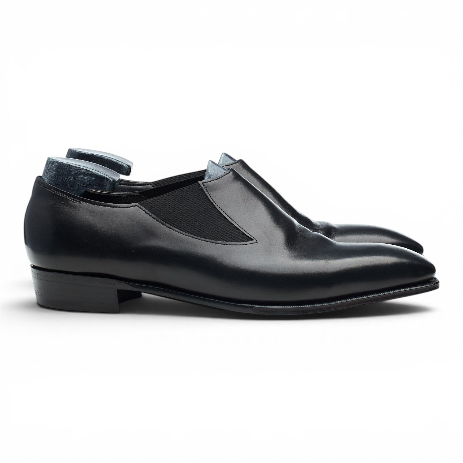 Anthony Cleverley Bulow mocassin cuir noir UK 9.5