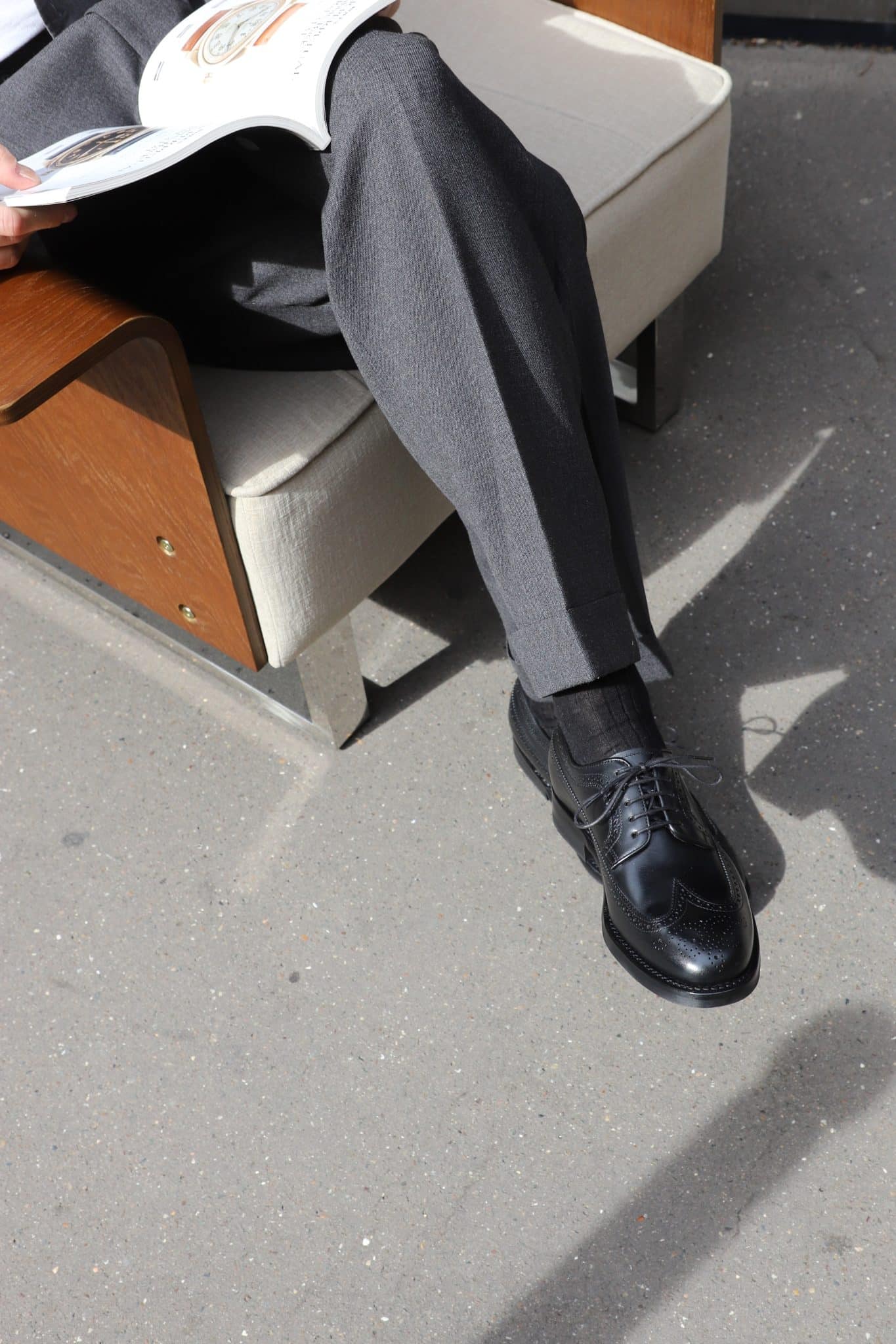 Malfroid Brogue-Master derby cuir box