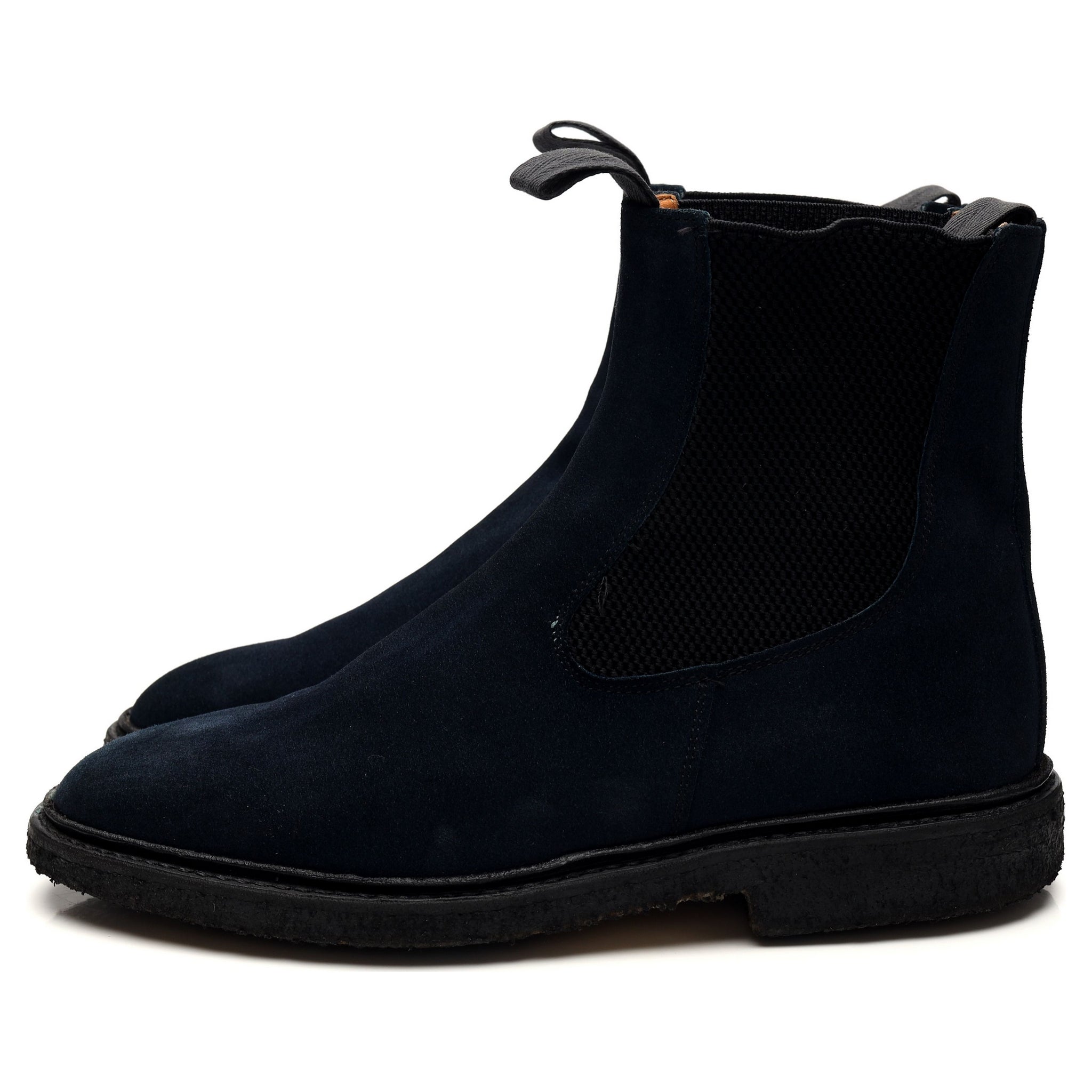 Tricker's Stephen bottine chelsea bleu suède UK 8