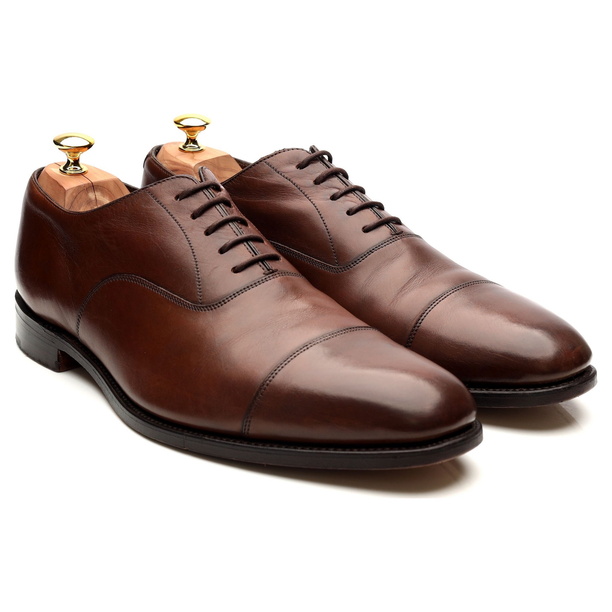 Loake 1880 Aldwych richelieu cuir marron UK 11,5