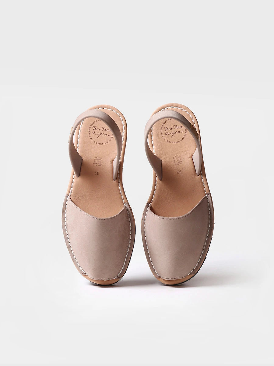 Toni Pons Mao-N sandale femme cuir plate