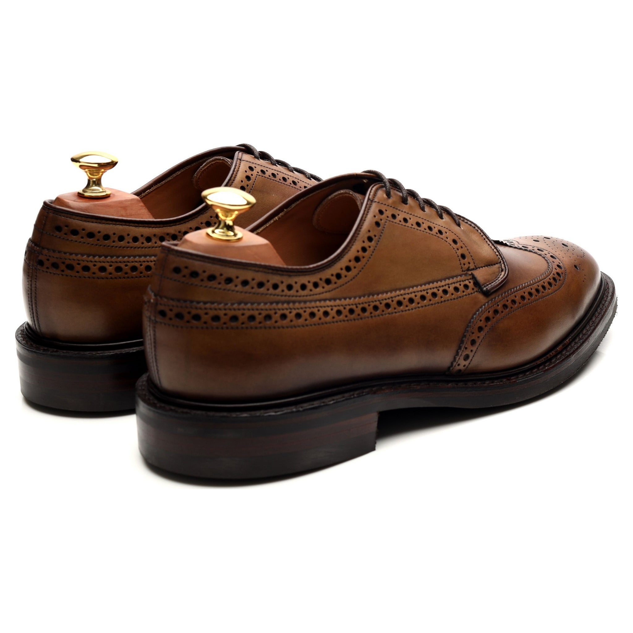 Herring Canning derby cuir marron pointure UK 9.5