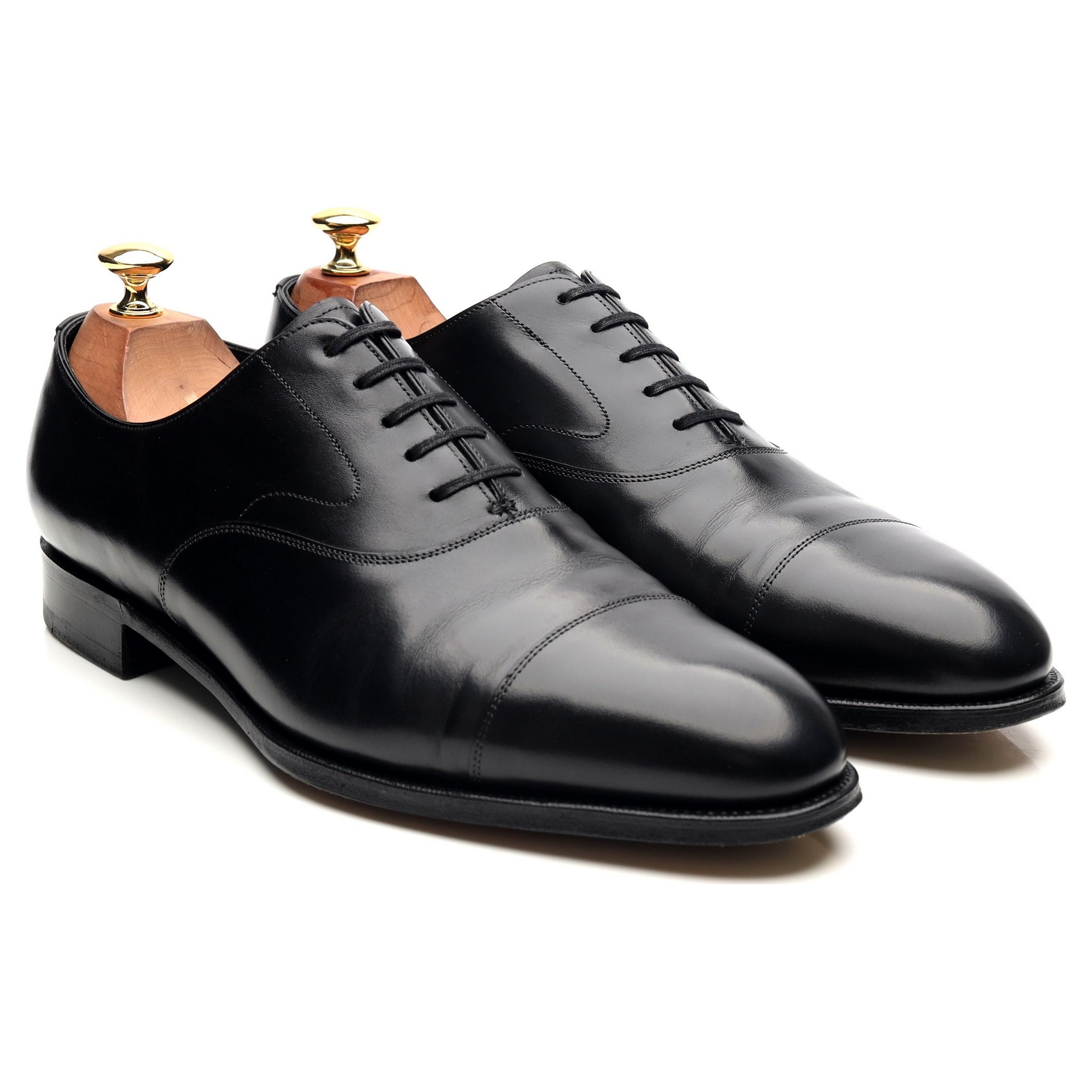 Edward Green Chelsea richelieu cuir noir 9,5 cuir