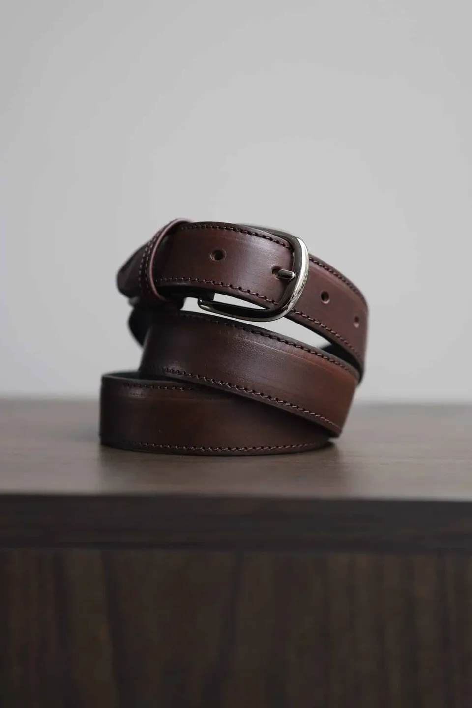 Malfroid Junot ceinture cuir vachette 30 mm