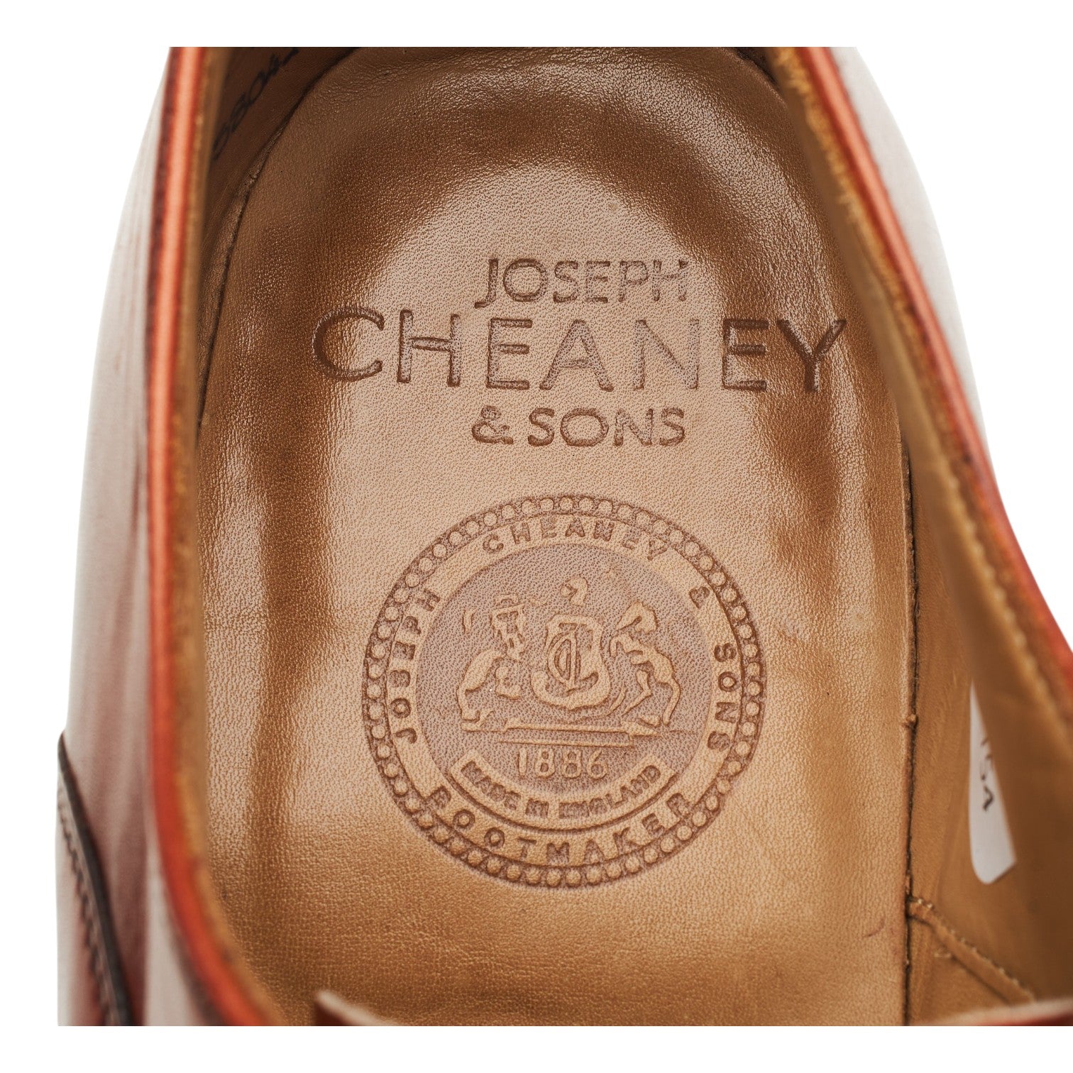 Cheaney Cambridge richelieu cuir marron pointure 8