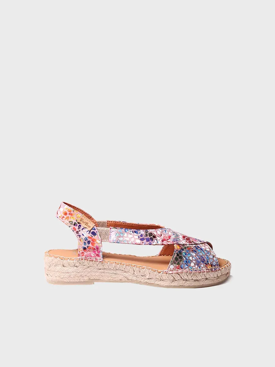 Toni Pons ELDA-PM sandales femme jute cuir taupe