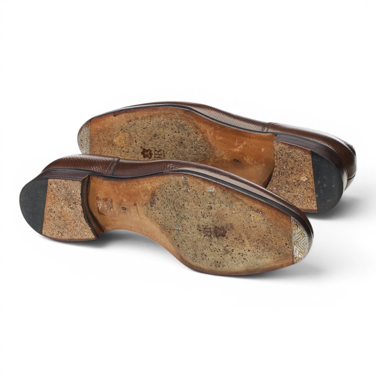TLB Mallorca 135 Artista derbies homme cuir marron UK 8