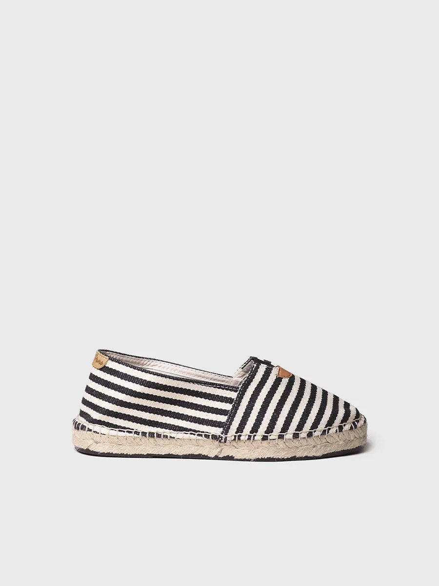 Toni Pons Blanes-DD espadrilles unisexe noires vegan