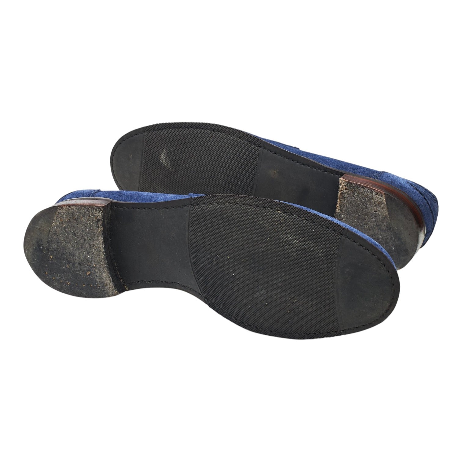 Cheaney Dover D mocassins suède bleu pointure UK 12