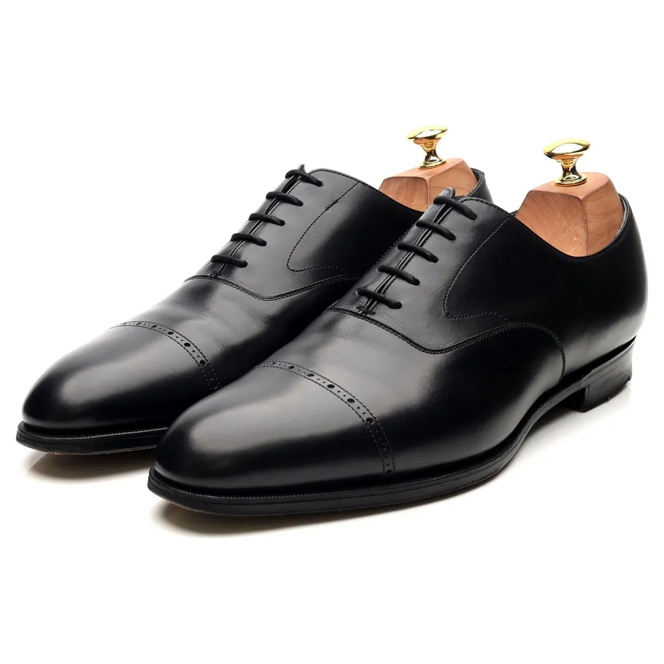 Edward Green Midford Oxford cuir noir pointure UK 10