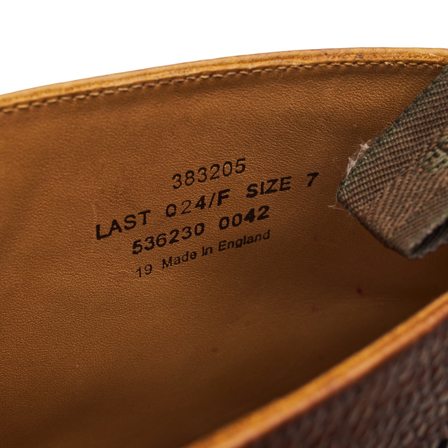 Next boots derbies cuir marron UK 7
