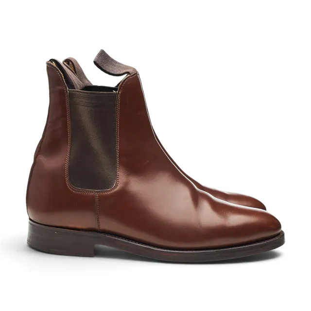 Tricker's Lambourn bottines Chelsea cuir marron UK 7