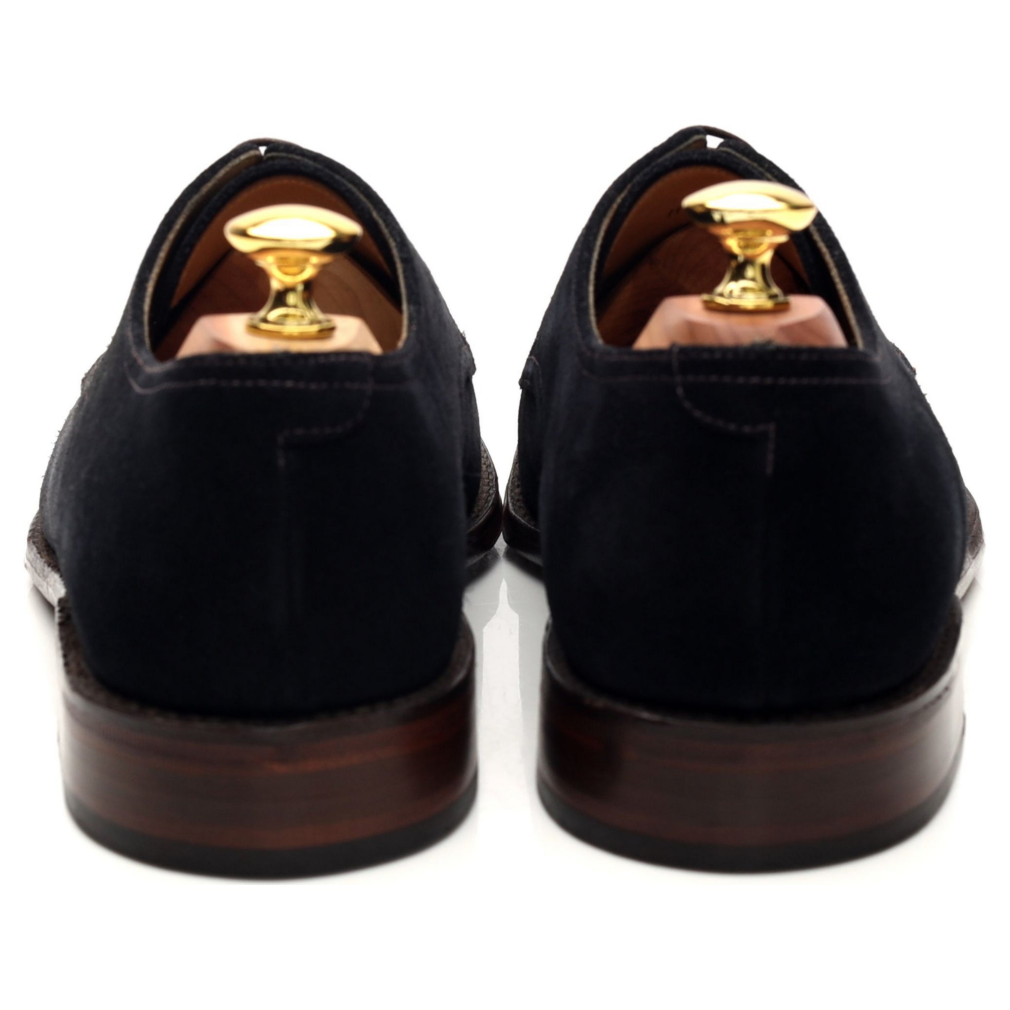 Loake 1880 Ealing derby suède bleu UK 7