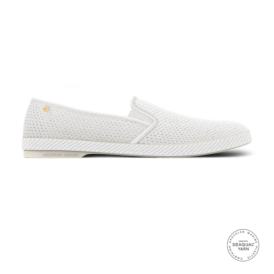 Rivieras Classic 3200 espadrilles blanc résille
