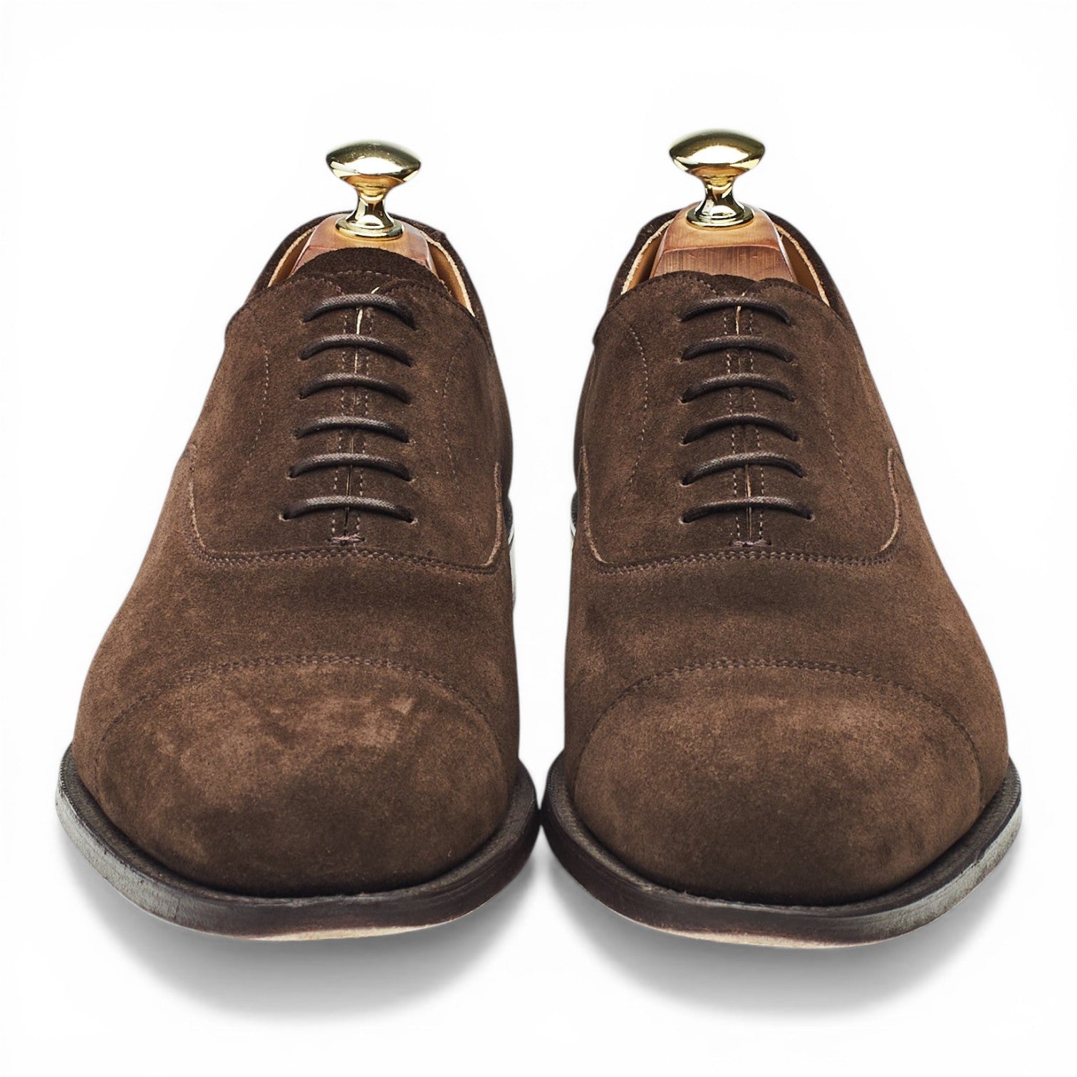 Church’s Dubai oxford daim marron UK 7