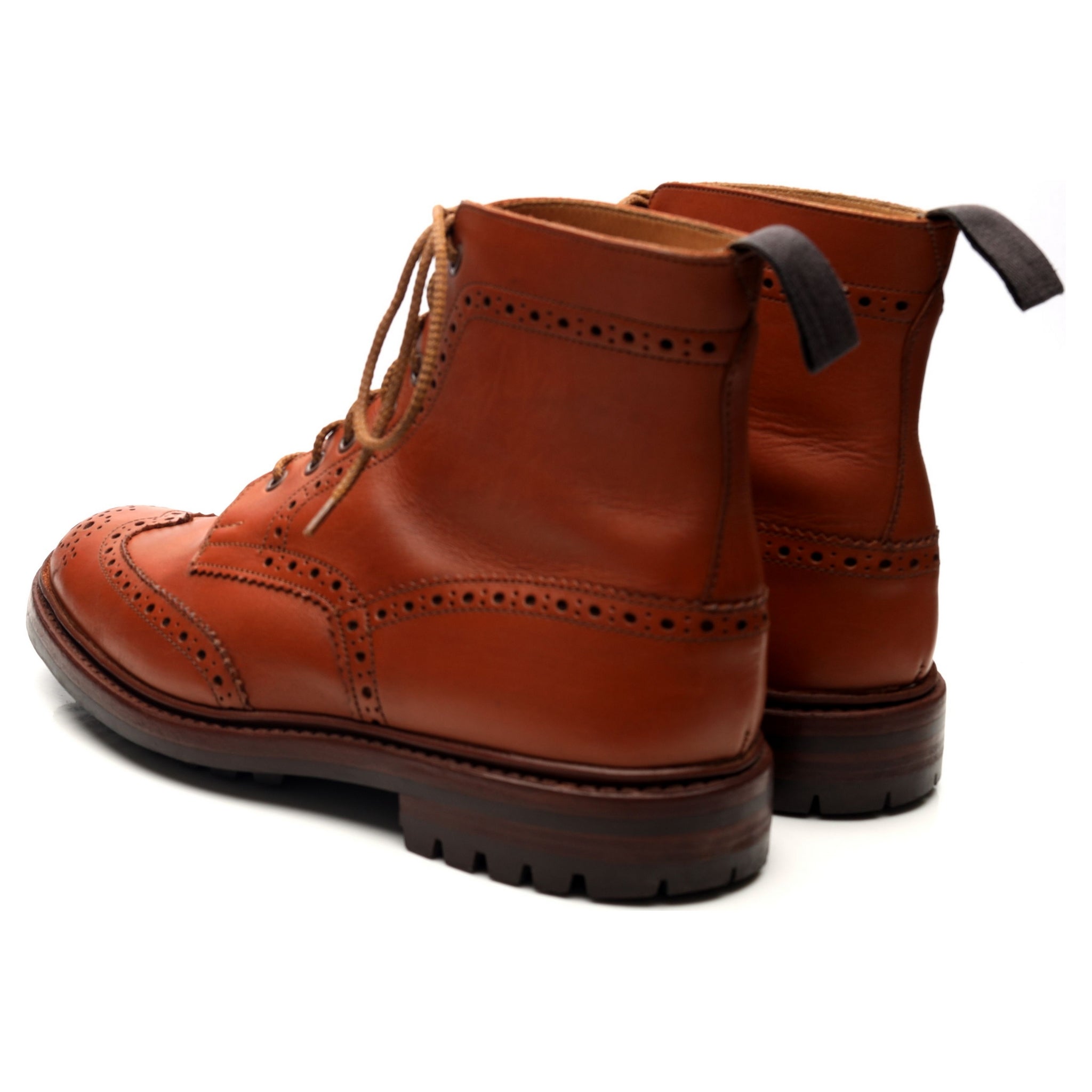 Tricker's Malton boots cuir marron UK 9 brogues