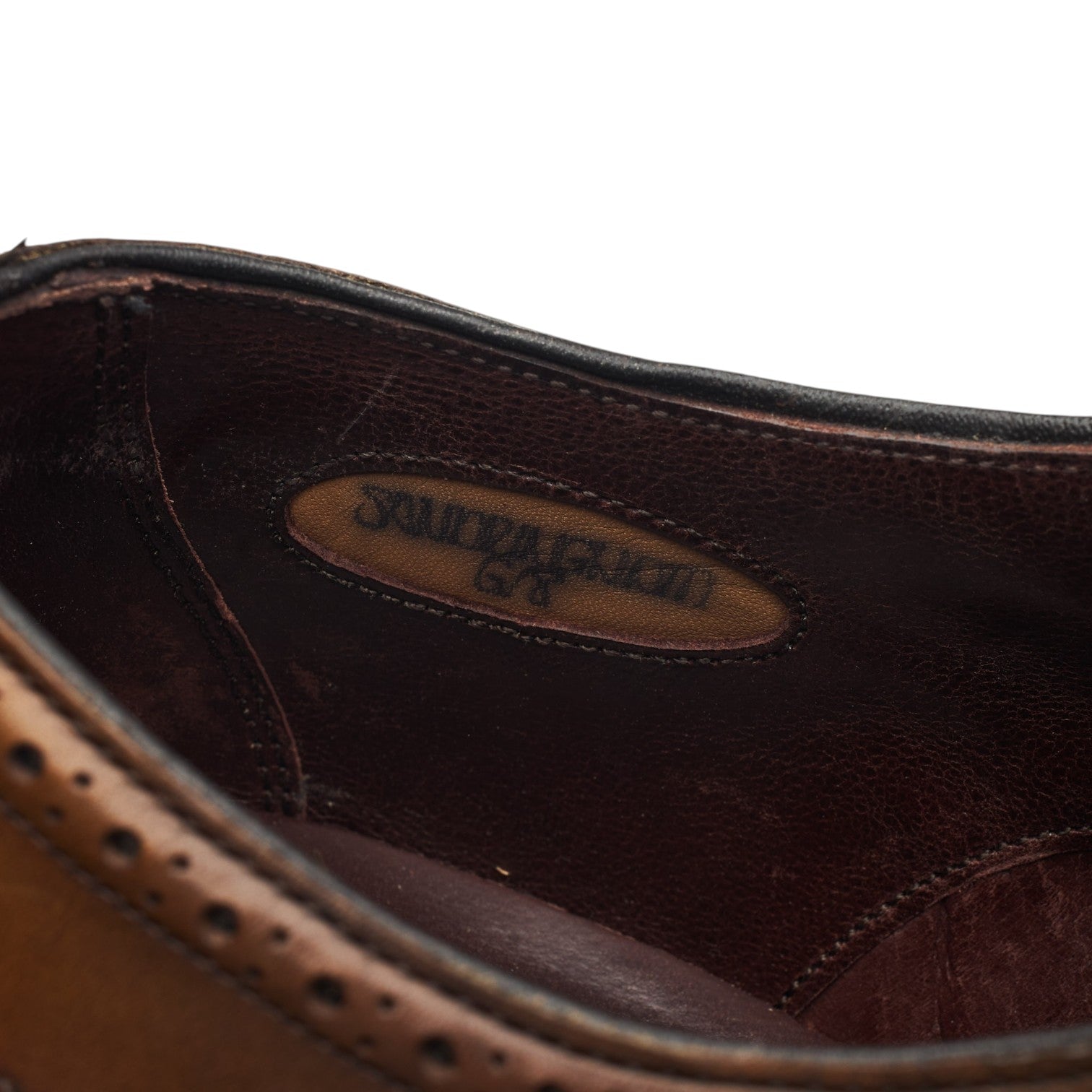 Cheaney Sandringham Oxford brogue cuir marron UK 8