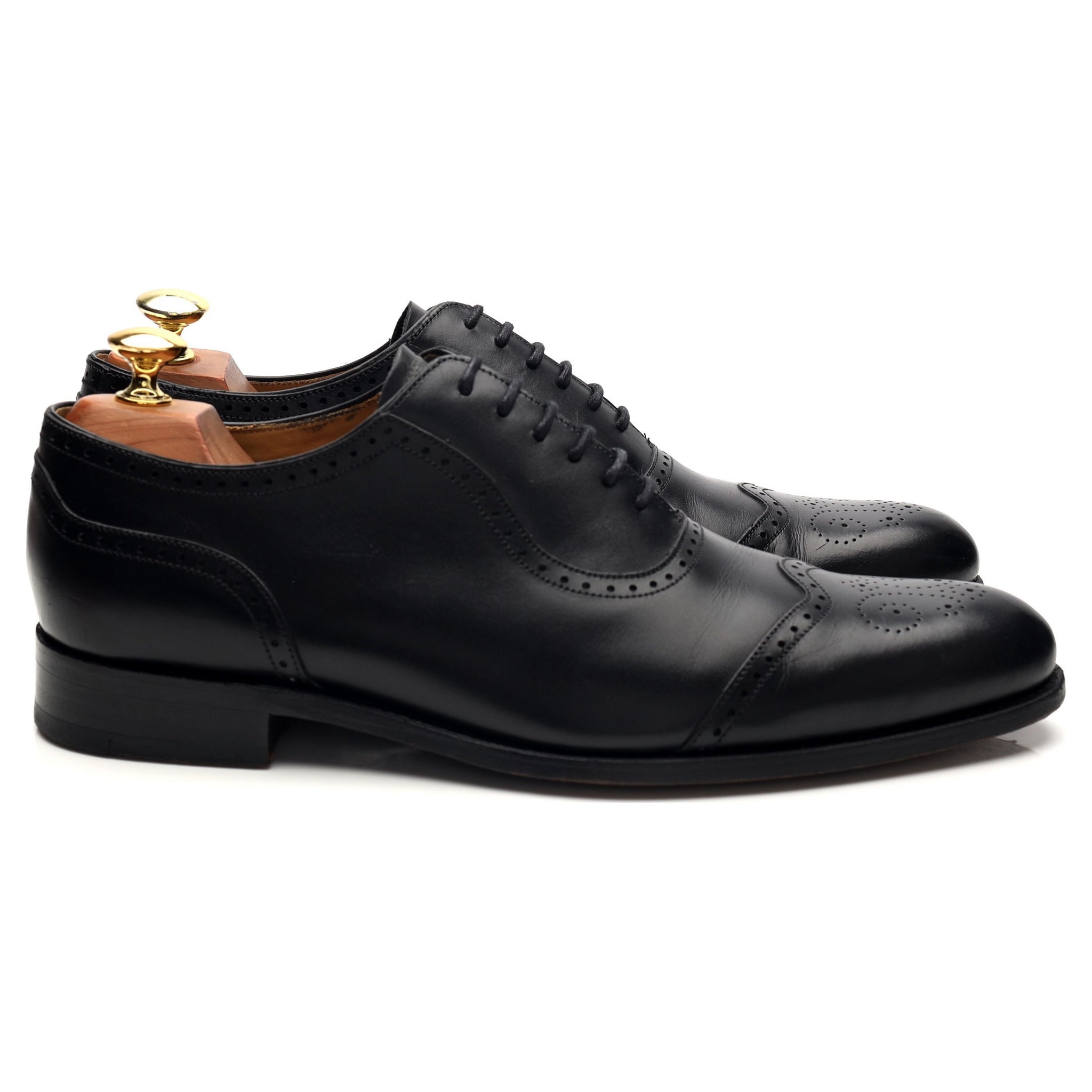 Barker Linz richelieu cuir noir UK 7.5 large