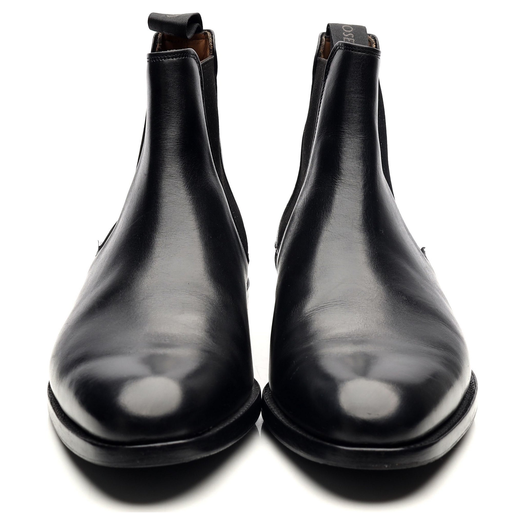 Cheaney Threadneedle bottines chelsea cuir noir UK 8