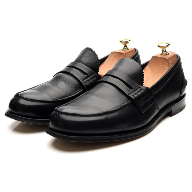 Church's Pembrey mocassin cuir noir UK 10,5
