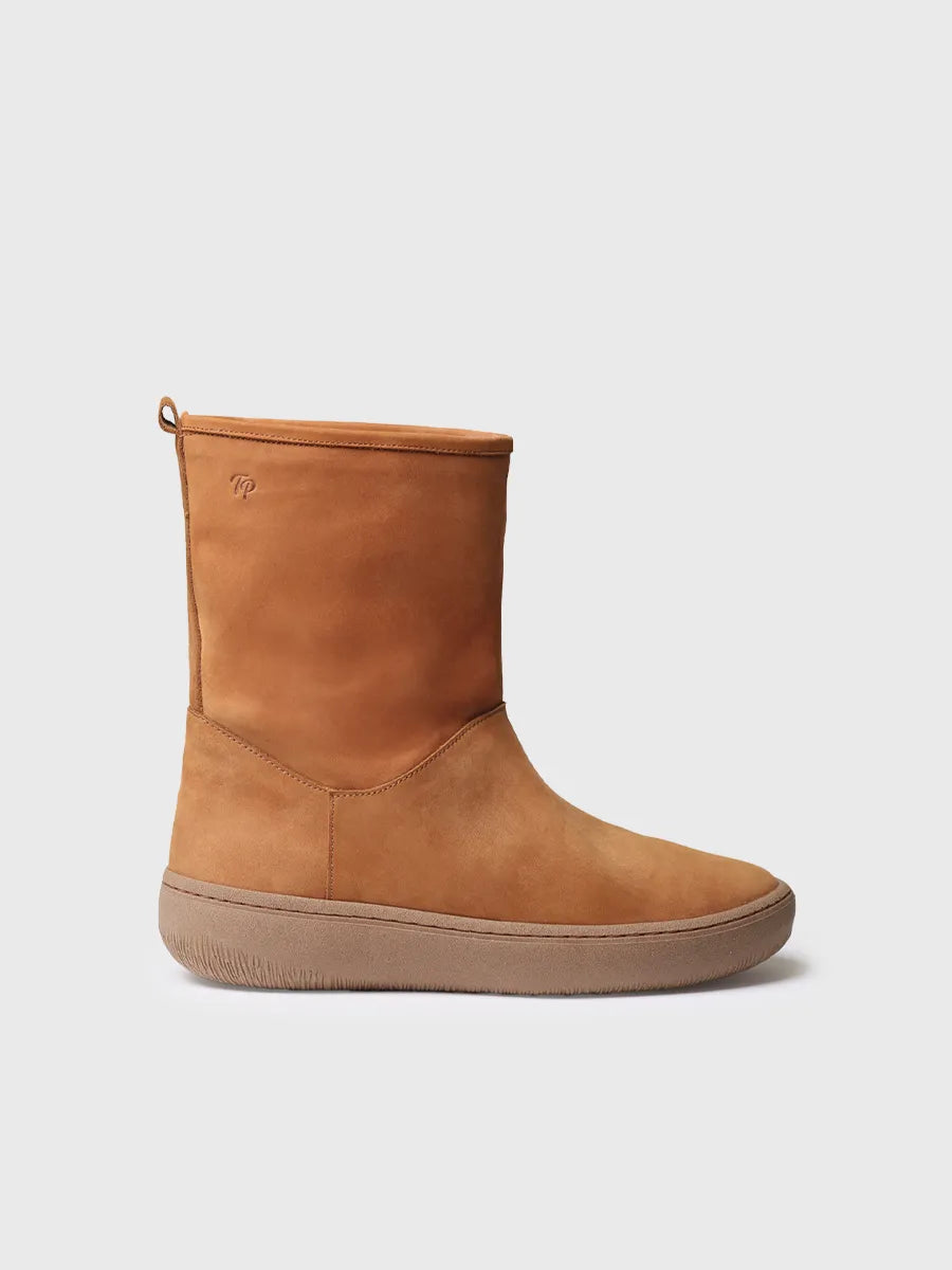 Toni Pons Sils bottine nubuck femme zip latéral