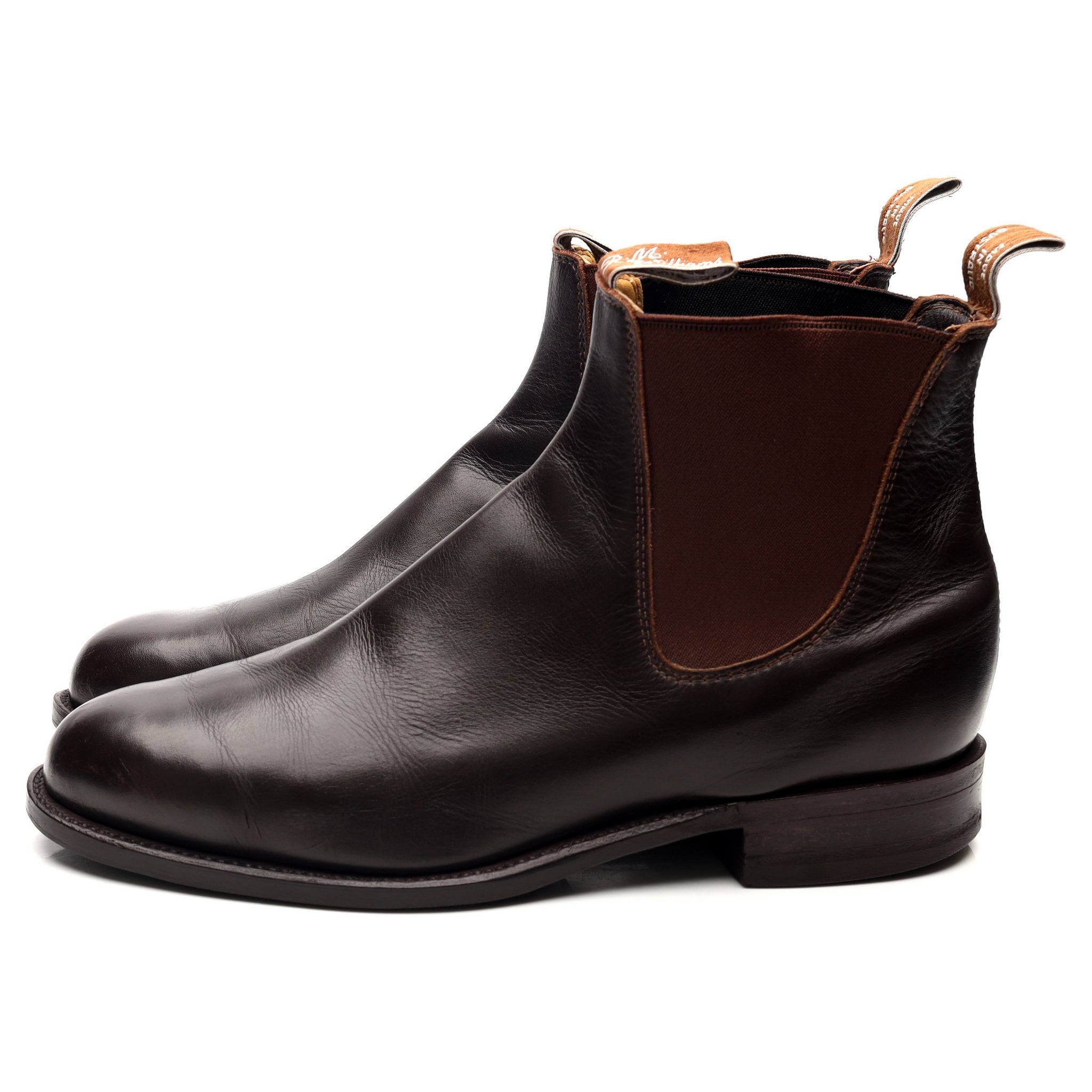 R.M. Williams Comfort Turnout chelsea cuir marron UK 9