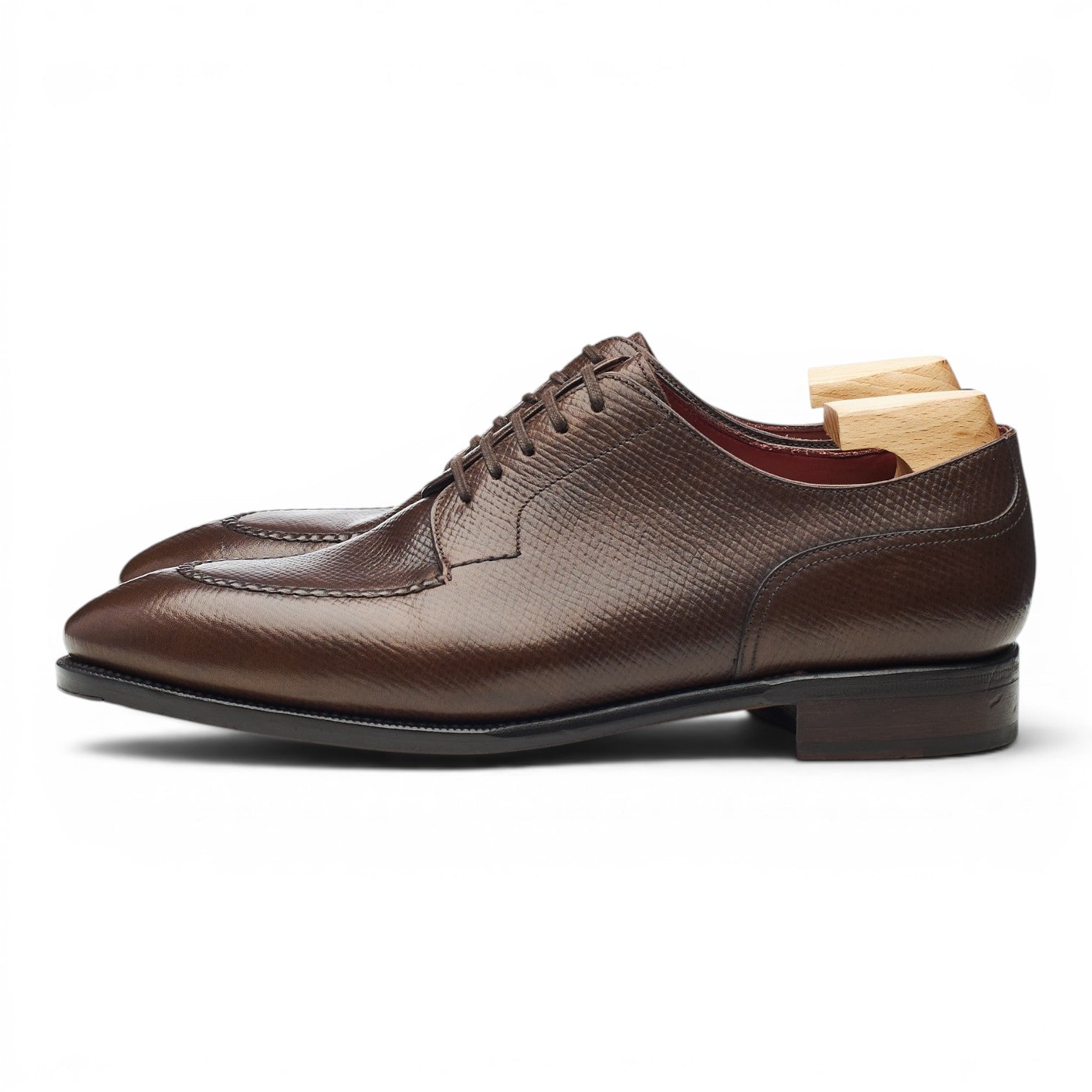 TLB Mallorca 135 Artista derbies homme cuir marron UK 8