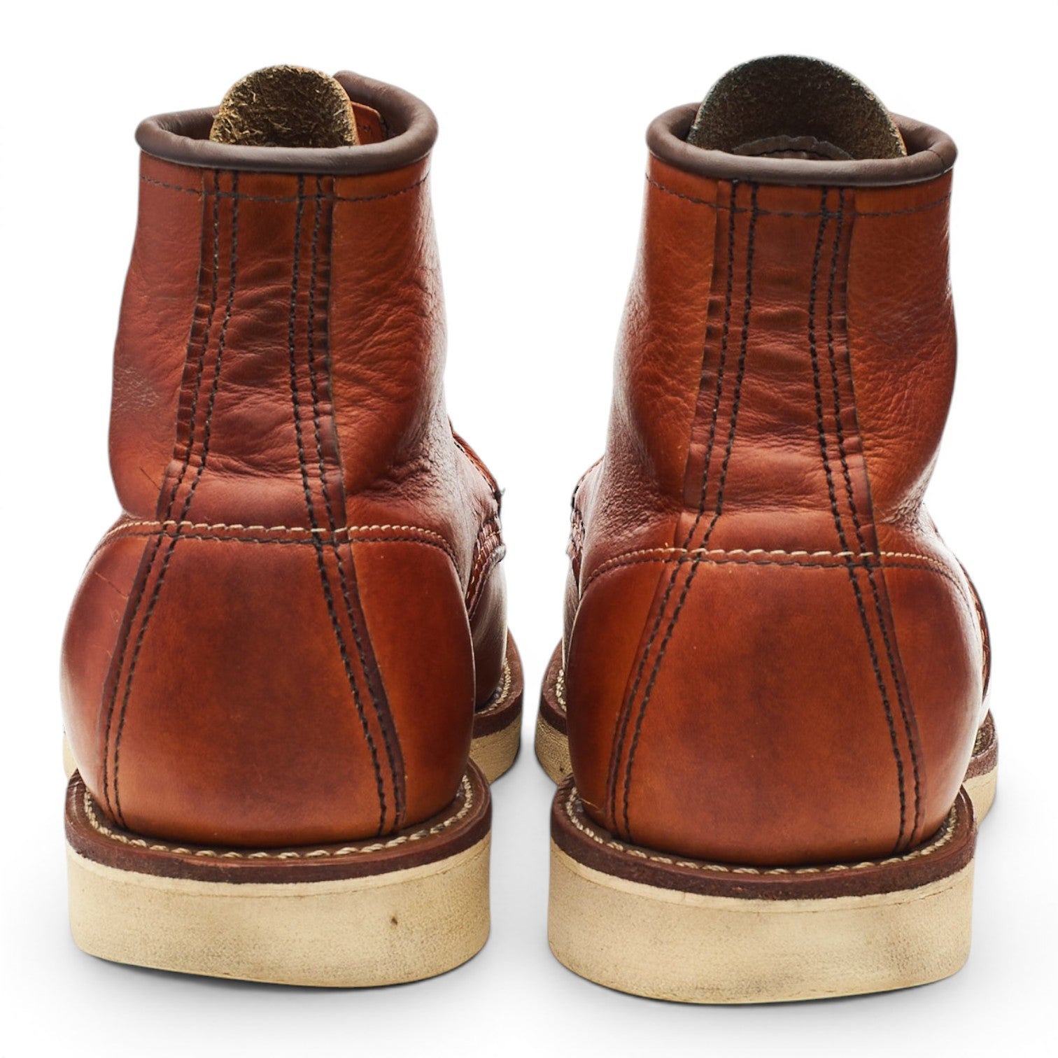 Red Wing 875 Moc Toe Bottes Cuir Marron UK 8