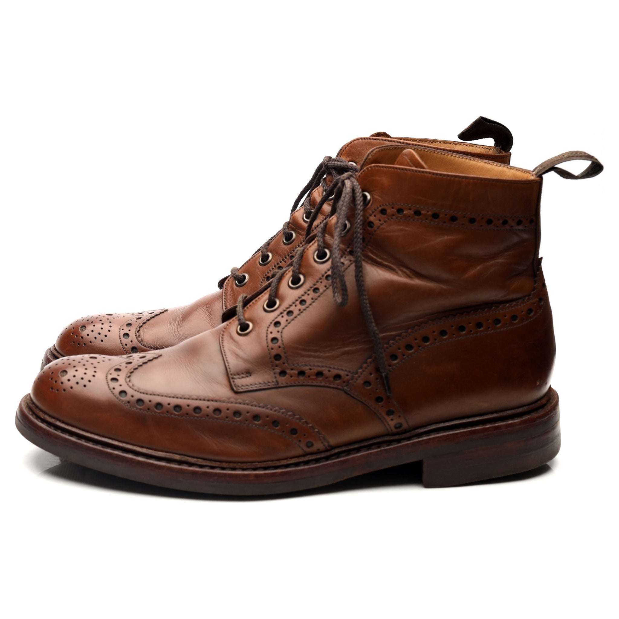 Loake 1880 Bedale boots cuir marron UK 8.5 large