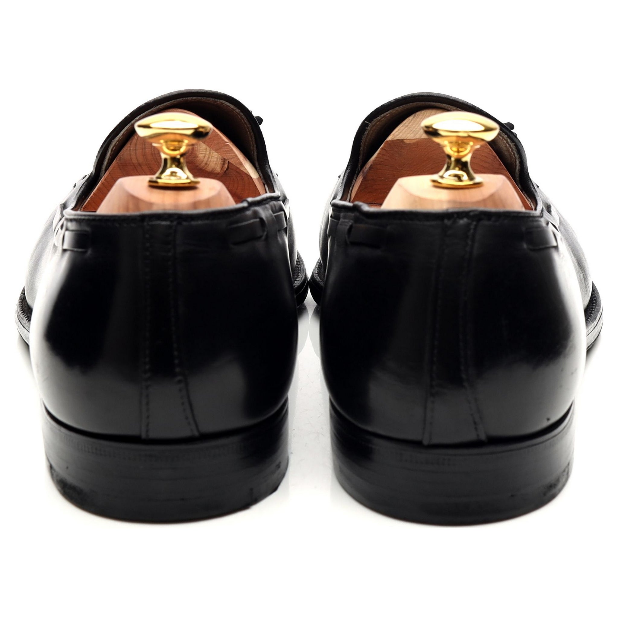 Alden 660 mocassin cuir noir à glands UK 11