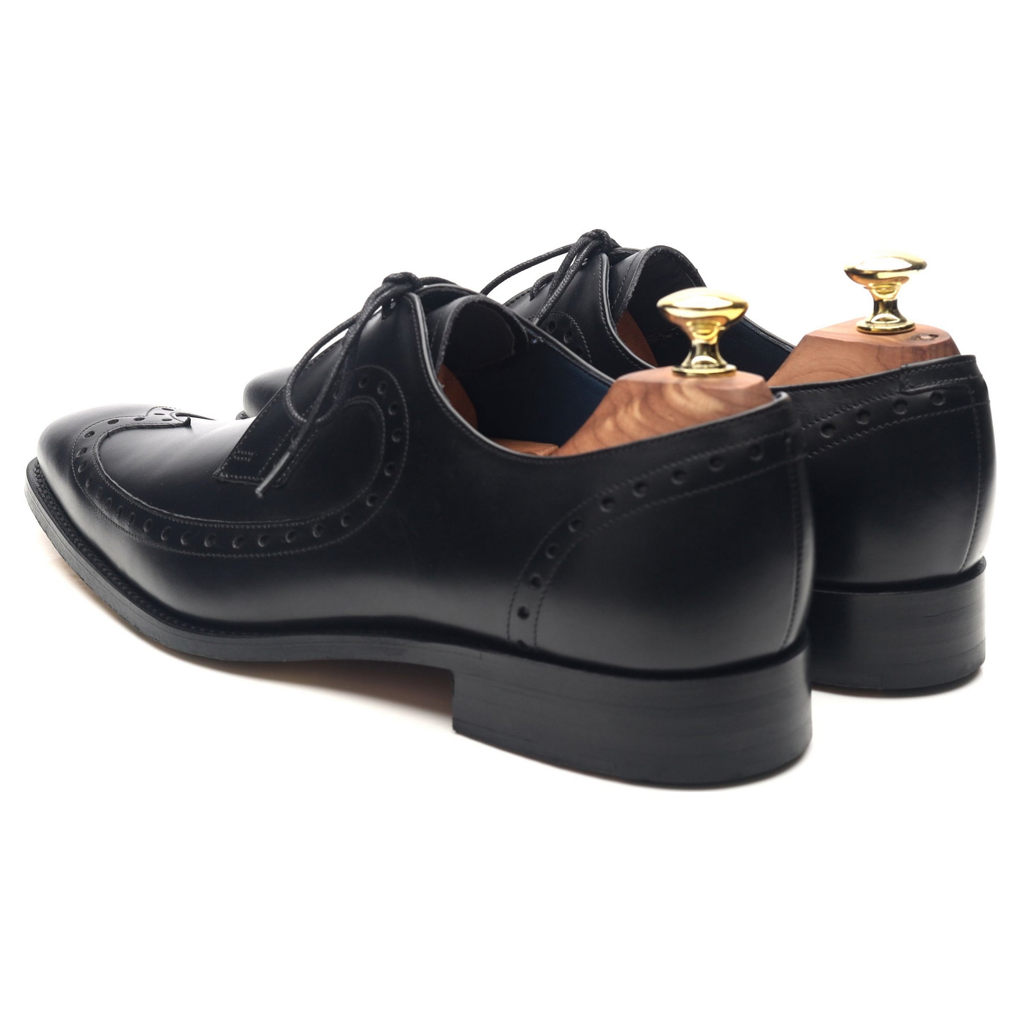 Barker Woody derby cuir noir 7.5 semelle cuir