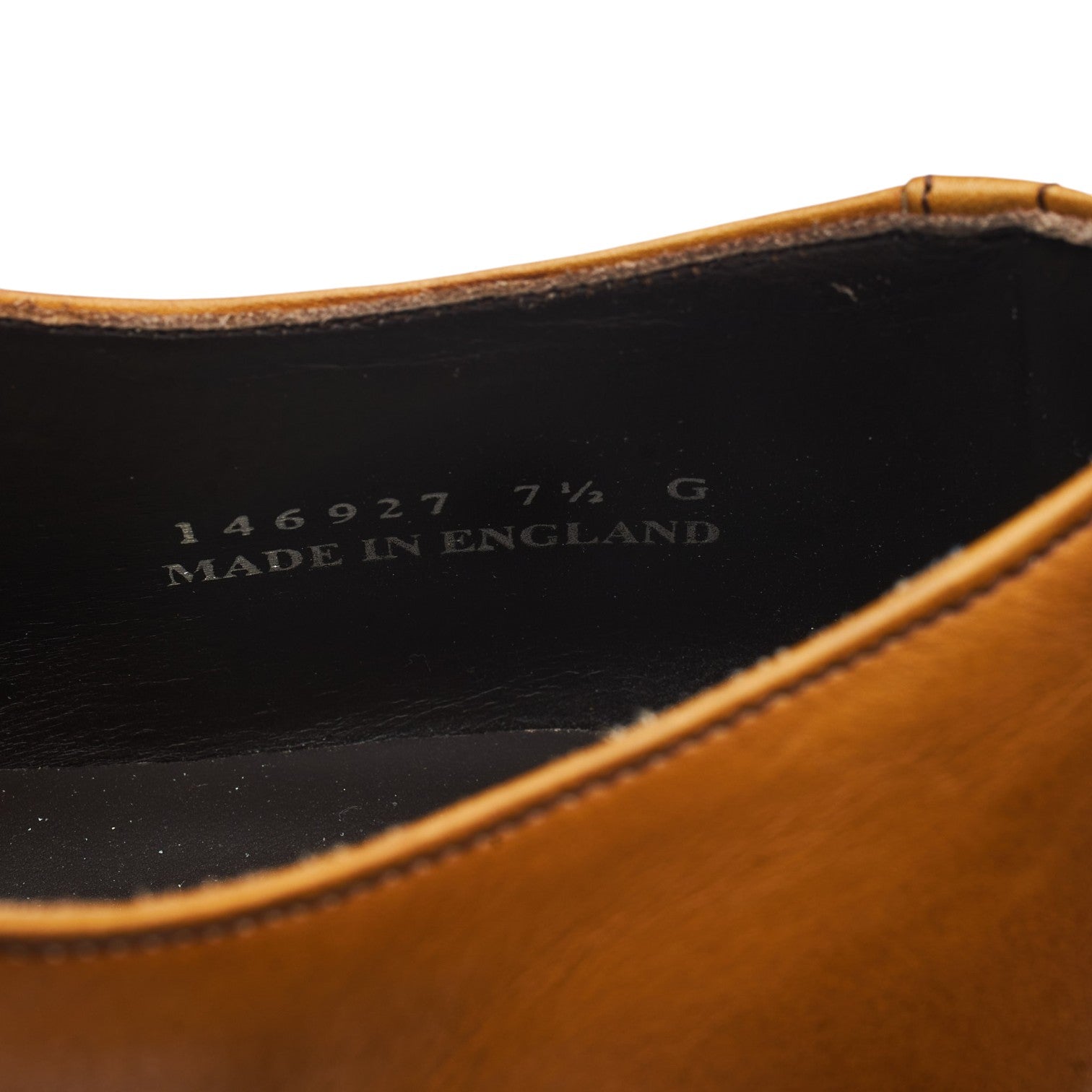 Barker Flynn oxford brogues cuir marron UK 7.5