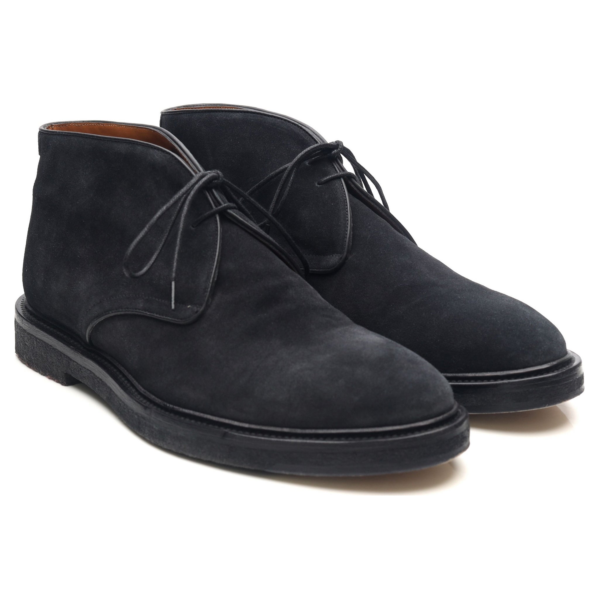 Mr P. chukka boots suède bleu marine UK 8.5
