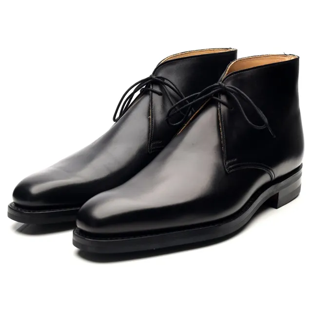 Crockett & Jones Tetbury bottines chukka noir UK 7.5