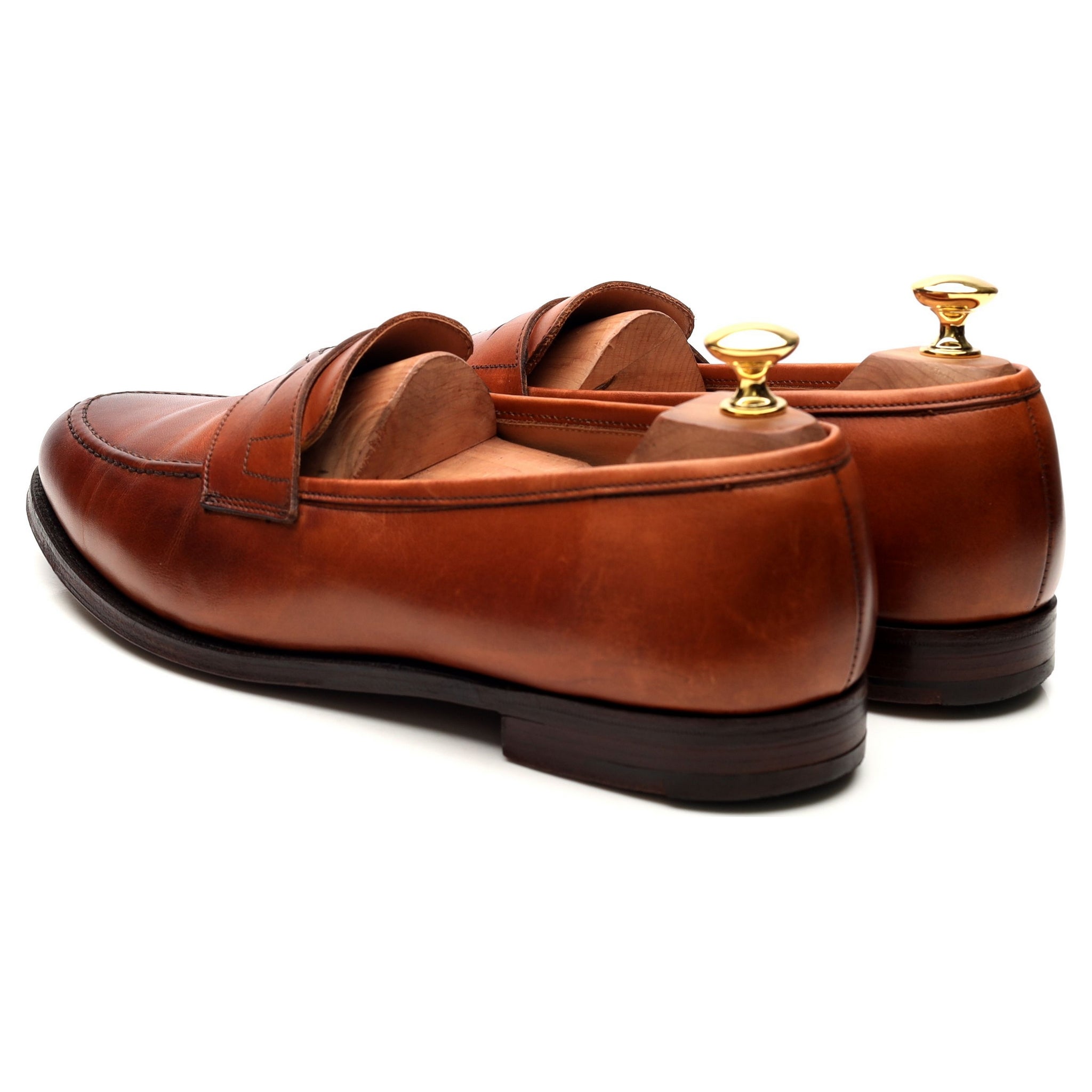Shipton & Heneage Wilton mocassins cuir marron UK 9