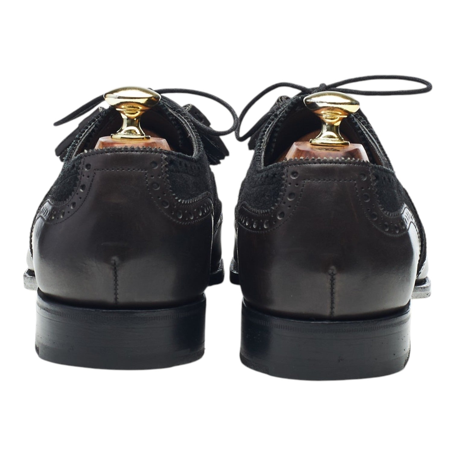 Edward Green Skye richelieu cuir noir pointure UK 7,5