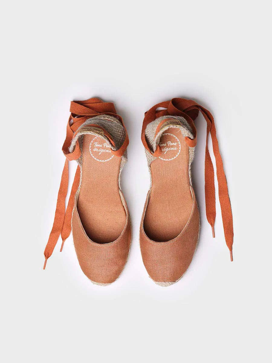 Toni Pons Calonge espadrilles compensées toile vegan