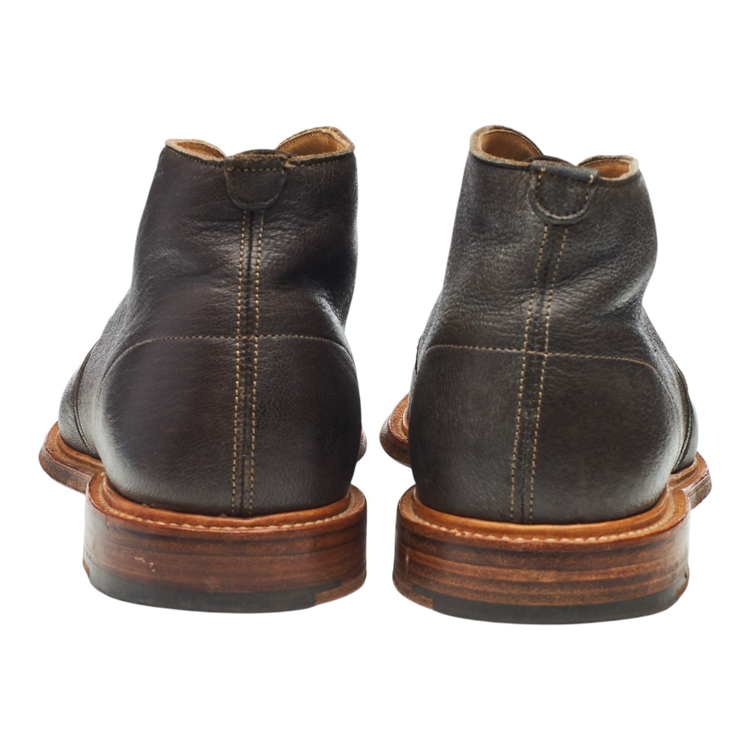 Cheaney Boots chukka cuir grainé marron UK 8