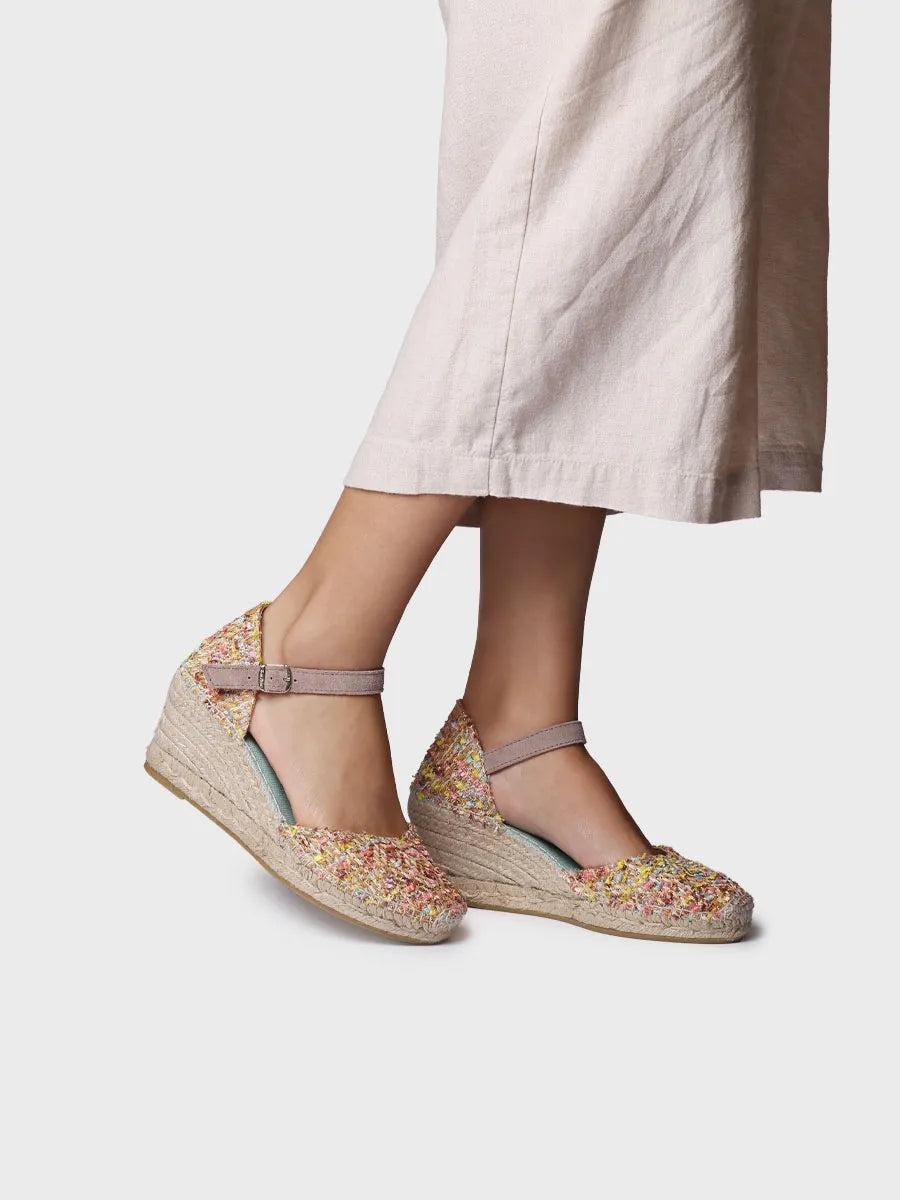 Toni Pons Janel-Co espadrille compensee femme multicolore