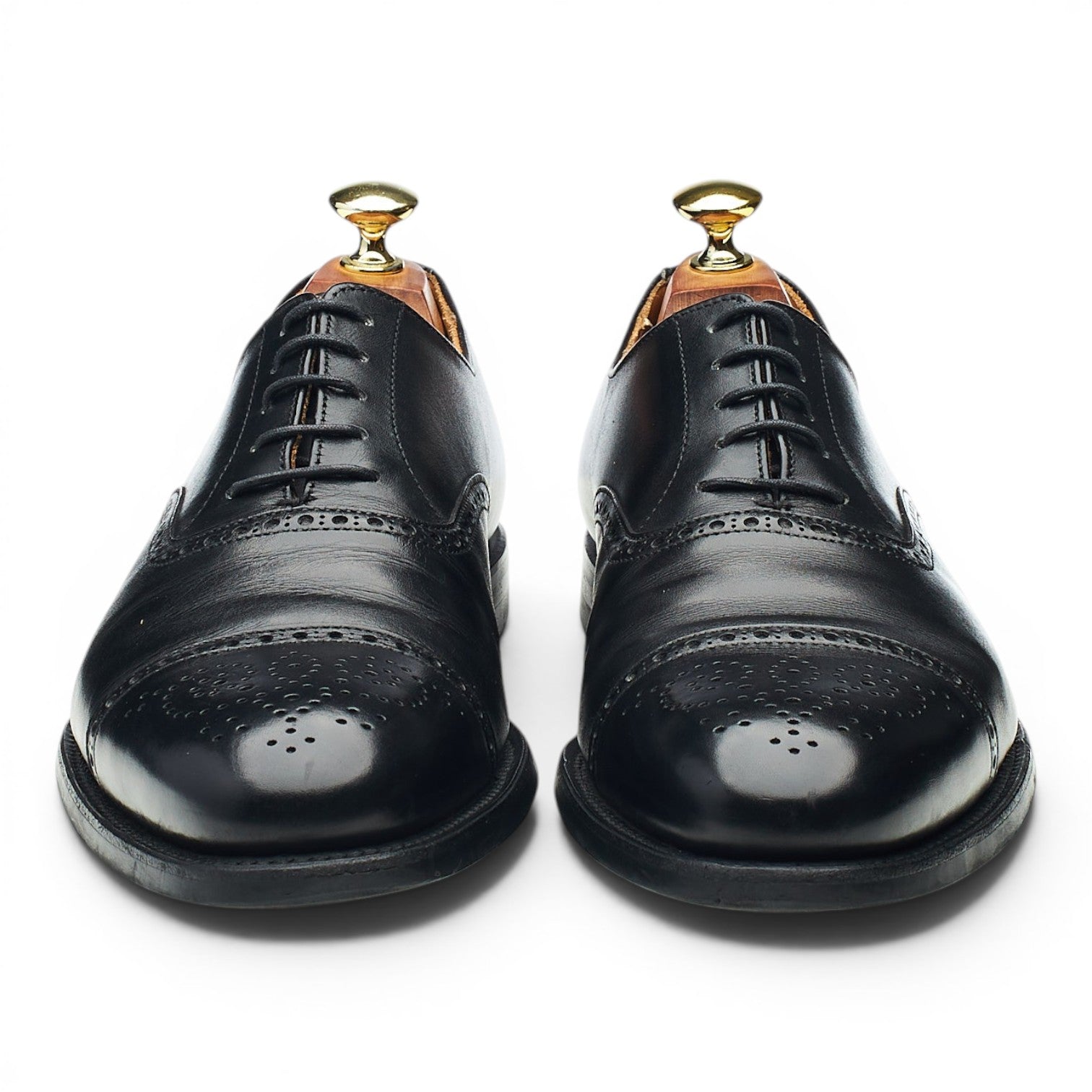 Crockett & Jones Hatton oxford cuir noir pointure UK 7.5