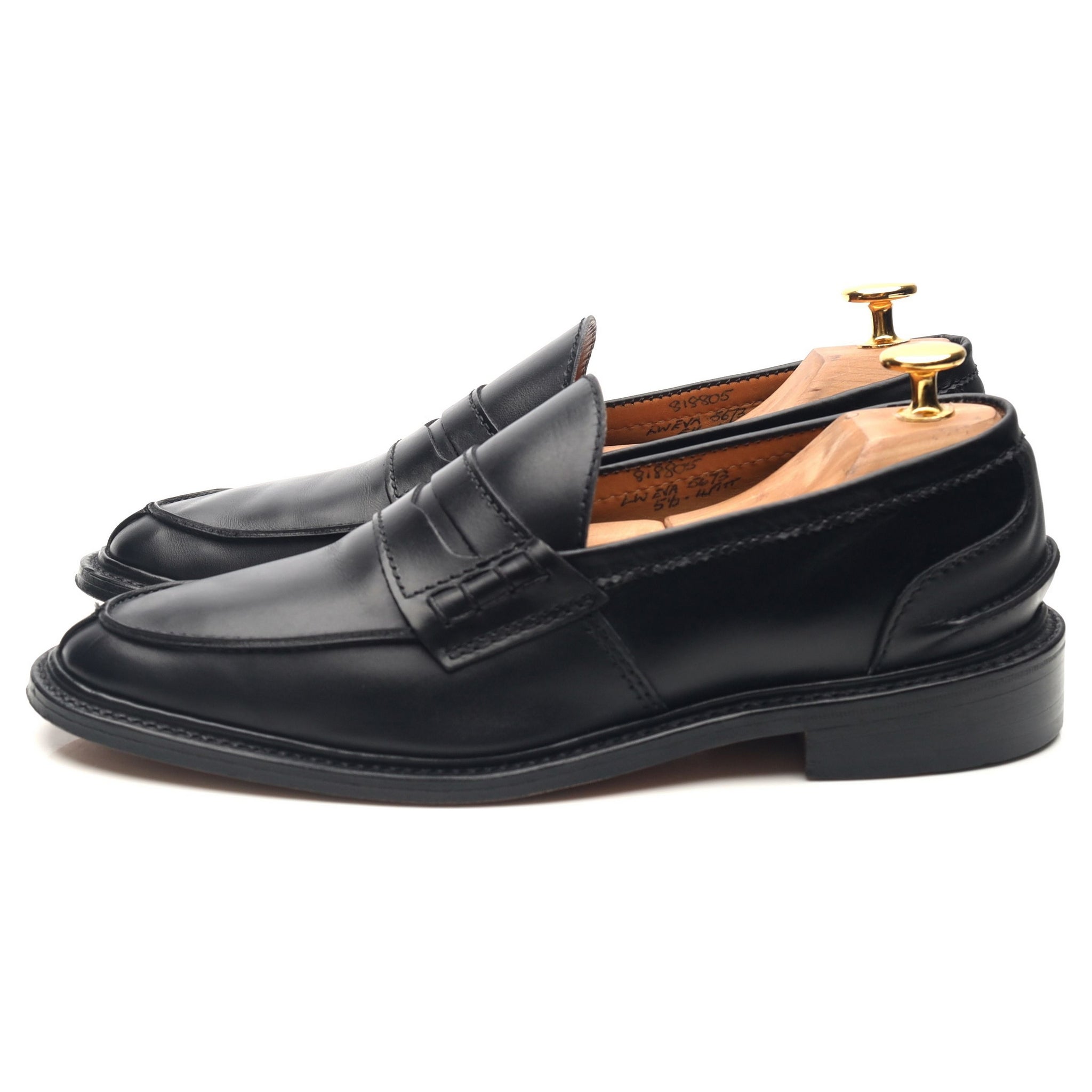 Trickers Lweva mocassins cuir noir UK 5.5 femme