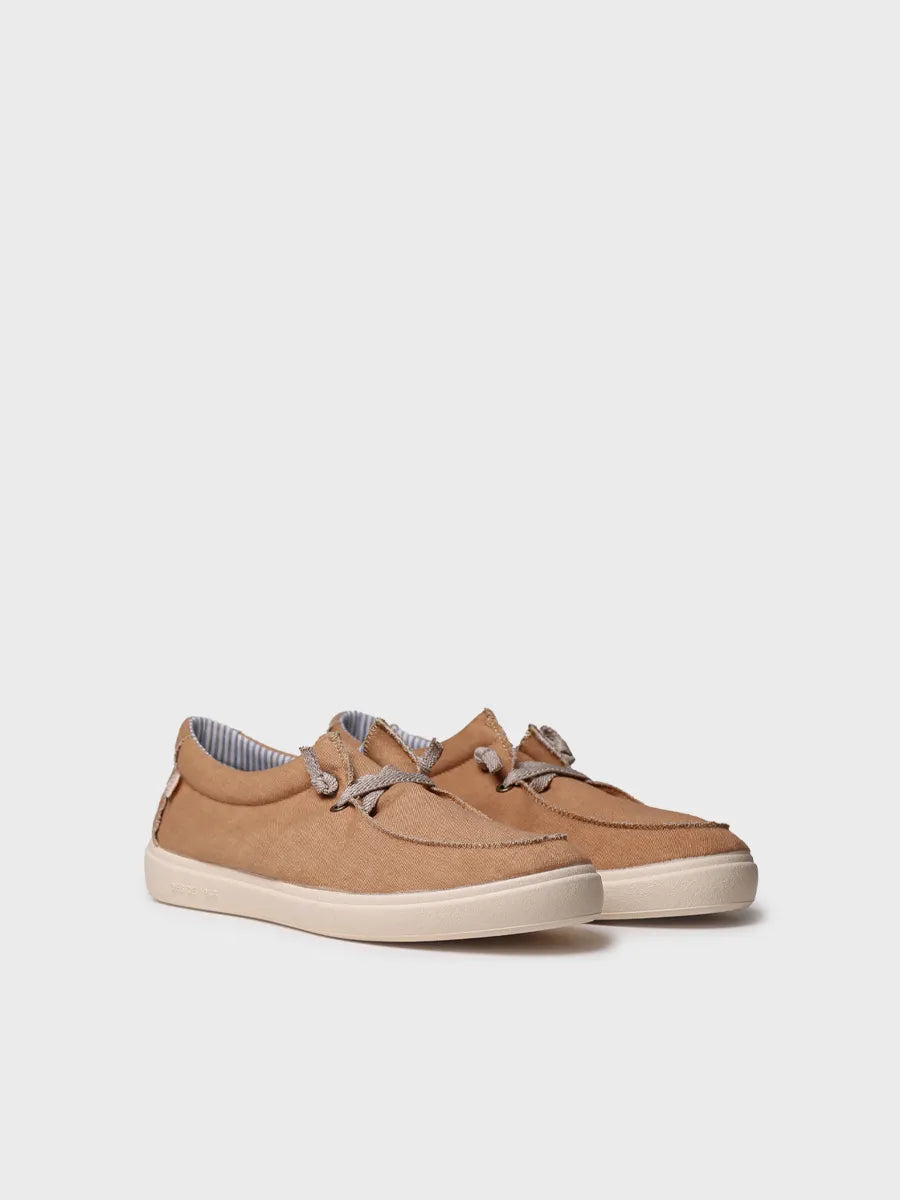 Toni Pons Ian espadrilles homme toile camel vegan