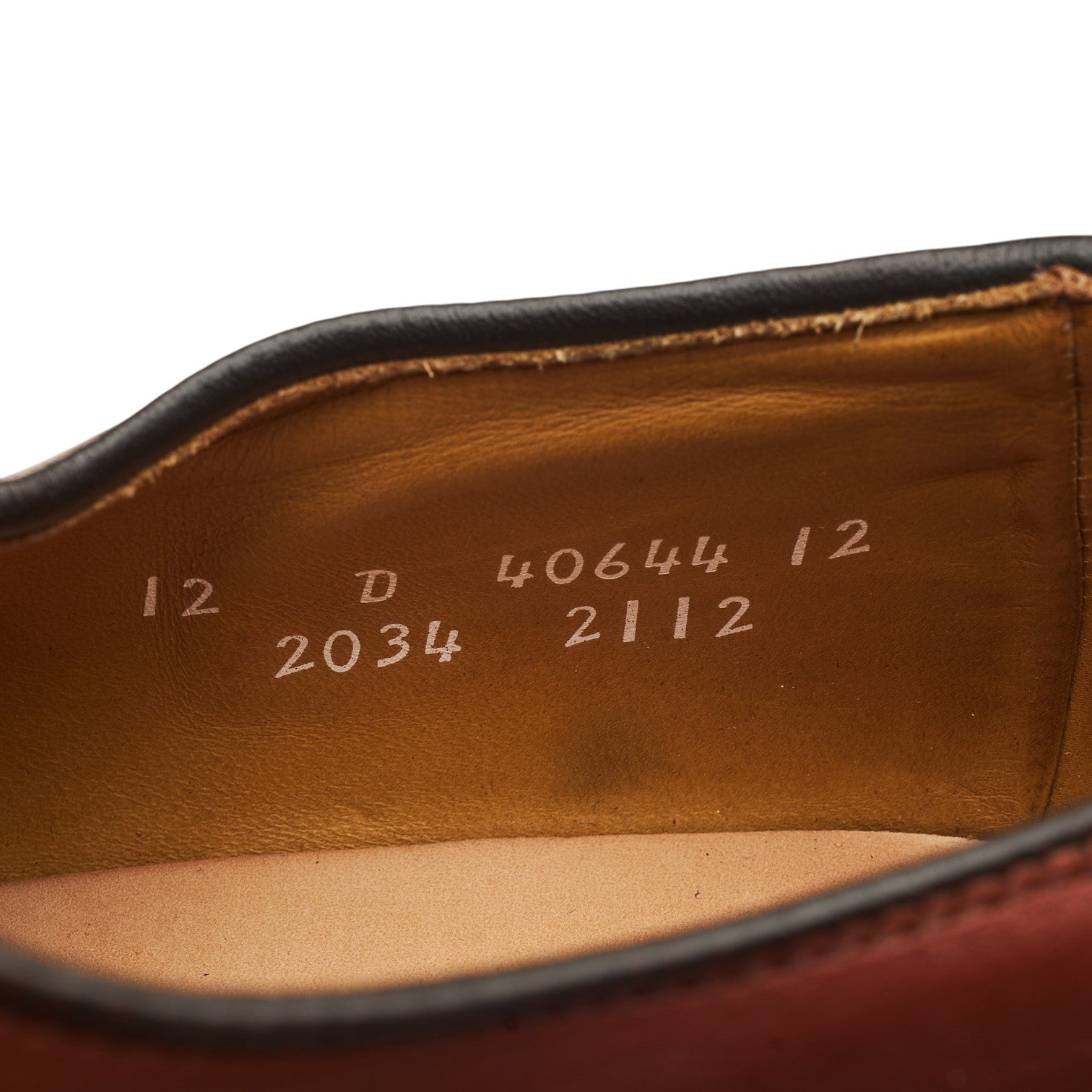 Allen Edmonds Byron oxford cuir marron UK 11