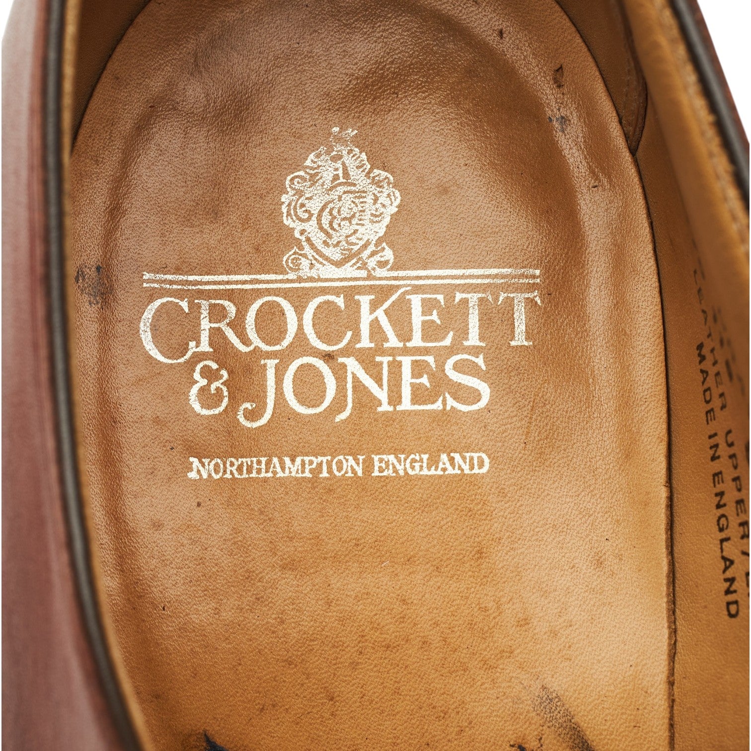 Crockett & Jones Draycott derbies cuir marron UK 9